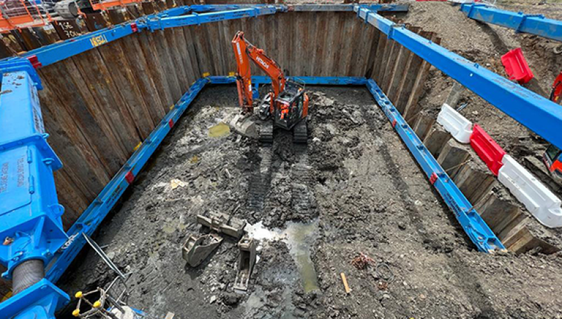 Quick and effective temporary works solutions key in new pumping station